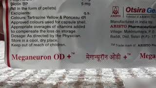 Meganeuron OD  capsule Review in Hindi [upl. by Elocan]