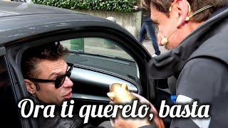 Fedez sbotta minaccia Staffelli “ti querelo sei andato troppo oltre non c’entro nulla” [upl. by Pieter884]