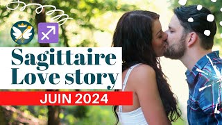 SAGITTAIRE ♐️❤️ JUIN 2024 🌞  Une Envie DENGAGEMENT🥰 et une SÉPARATION 💔 [upl. by Keefe]