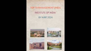 top 10 management mba colleges in India  management mbacollege mba information viralshorts [upl. by Elik]