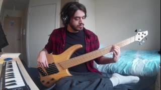 Animals as Leaders The Woven Web  Bass Cover [upl. by Ainival]