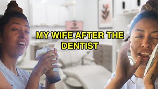 My wife just wanted ONE THING after the dentist 😂💀 [upl. by Eiffe]