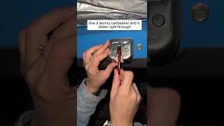 Handy Carabiner Trick Keep Your Subaru Batteries From Dying [upl. by Dnalro]