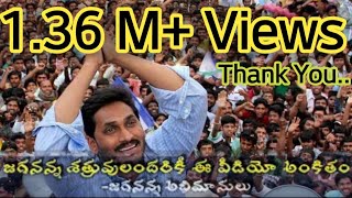 గుండెలు పిండేసే అదిరిపోయే సాంగ్Jagan Anna SongPrajasankalpa Yatra SongYSRCP SONGSPadayatra [upl. by Swenson816]