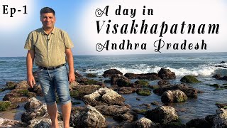 Ep 1 A day in Visakhapatnam Vizag  Simhachalam Temple  Nellore Vari messAndhra Food Tour [upl. by Zerk417]