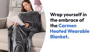 Carmen Heated Wearable Blanket [upl. by Evadne]