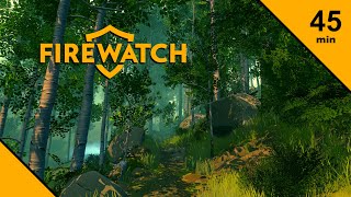 Firewatch quotThorofare Trailquot Forest  4K [upl. by Filler]