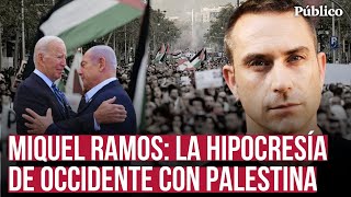 La hipocresía occidental ante el genocidio en Palestina por Miquel Ramos [upl. by Nnayar]