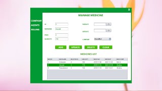 Java Full Project TutorialPharmacy Management SystemWith NetBeans [upl. by Dita]