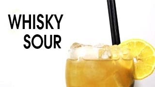 Whiskey sour recipe  How to make a whiskey sour [upl. by Olsen]