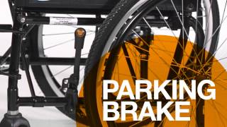 A beginners guide to NHS wheelchairs  Part 1 The Parts of a Wheelchair [upl. by Namyl]