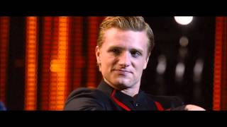 The Hunger Games Peeta and Caesar Flickerman Interview HD [upl. by Olwena]