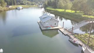 Float House in Astoria Oregon [upl. by Sollows]