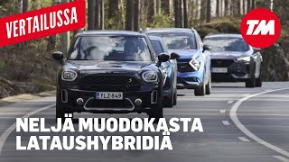 TMVertailu 4 muodokasta ja massasta erottuvaa hybridiä [upl. by Anaidiriv]