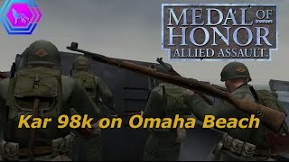 Obtaining the Kar 98k on Omaha Beach  Medal of Honor Allied Assault [upl. by Candie698]