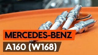 Jak wymienić świece zapłonowe w MERCEDESBENZ A160 W168 TUTORIAL AUTODOC [upl. by Iver]