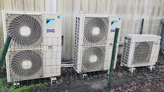 3 2008 Daikin heat pumps 2 Super Inverter  Not Running [upl. by Willy618]