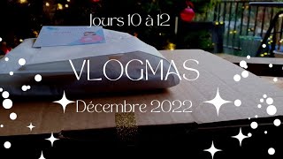 Vlogmas du 10 au 12 décembre 2022 Tricot Couture [upl. by Elletsyrk]