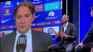 Intervista Inzaghi dopo Inter 40 Atalanta quotsto godendo da due anni e mezzo con questa squadraquot [upl. by Pompea85]