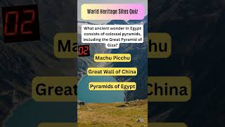 🏛️ World Heritage Sites Quiz  Explore UNESCOs Treasures 🌍 quiz [upl. by Jacobsen]