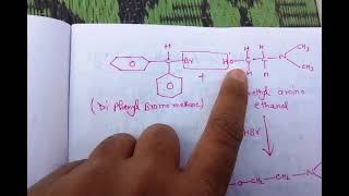 Synthesis of Diphenhydramine  Medicinal chemistry 2 [upl. by Pavkovic]