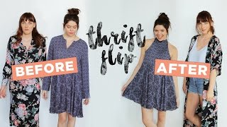 LETS MAKEOVER SOME THRIFT STORE DRESSES [upl. by Macswan]