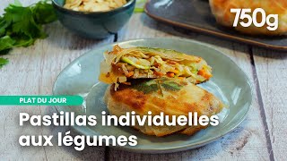 Recette de pastillas individuelles aux légumes  750g [upl. by Davita]