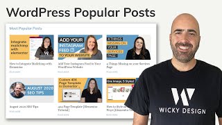 WordPress Popular Posts Elementor Pro Tutorial Part 1 [upl. by Suillenroc]