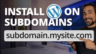 INSTALL WORDPRESS on SUBDOMAINS for staging websites and more [upl. by Ilbert]