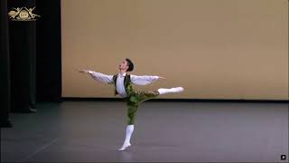 Tran Gia Huy Vietnam  La Fille Mal Gardee Variation  Moscow Ballet Competition Junior Round 1 [upl. by Ameluz]