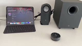 Logitech Z407 Bluetooth Altavoces para ordenador con subwoofer y control inalámbrico Sonido especta [upl. by Konrad]