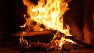 🔥 ASMR  FEU DE CHEMINEE FIREPLACE HD kaminfeuer kamin Походный костер Треск BRUIT BLANC [upl. by Ewnihc]