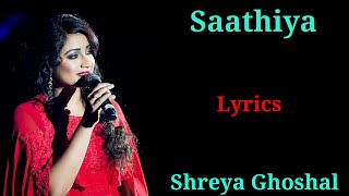 LYRICS  SAATHIYA BADMASH DIL  SHREYA GHOSHAL  AJAY  ATUL  AJAY DEVGAN KAJAL A  SINGHAM [upl. by Annais]