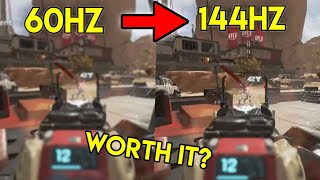 60hz vs 144hz  The TRUTH About High Refresh Monitors Are They Worth It [upl. by Amalita]