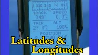 How to work out Latitudes amp Longitudes off a chart [upl. by Eart]