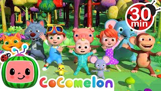 Animal Dance Song and More  CoComelon Animals  Animals for Kids [upl. by Lorollas]