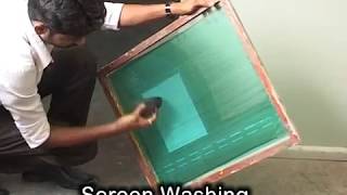 screen printing process full video Call 8801711871477 bd screen printing view [upl. by Ilajna]