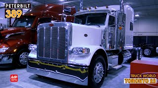 2023 Peterbilt 389 78inch Sleeper  Exterior And Interior  Truck World 2022 Toronto [upl. by Atinuj656]