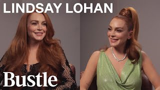 Lindsay Lohan Interviews Lindsay Lohan  Bustle [upl. by Tnarud]