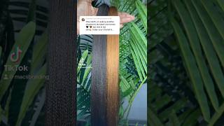 DIY BLACK ANC BROWN CUSTOM COLOR BRAIDING BLEND 1b and 30 viral diy shorts shortvideo goviral [upl. by Adnanref]