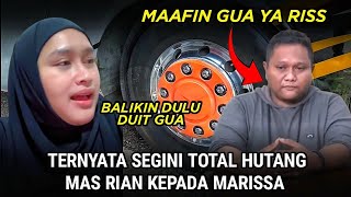 BIKIN KAGET😱 TERNYATA SEGINI TOTAL HUTANG MAS RIAN MAHENDRA KEPADA MARISSA [upl. by Whittaker889]