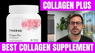 Thorne Supplement Review  Collagen Plus  Best Antiaging and Collagen and NR Supplement  NAD [upl. by Ibbob689]