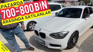 700000 ile 800000 Lira Arasında ADANA OTO PAZARINDA SAHİBİNDEN SATILIK 2 EL ARABALAR DERLEMESİ [upl. by Tena]