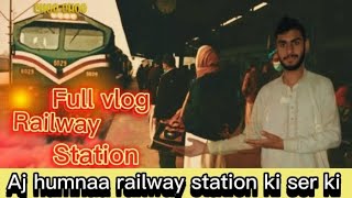 Aj humnaa railway station ki saar ki🤗🤗 [upl. by Eimmij]