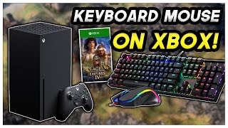 Keyboard and Mouse Gameplay ON XBOX Age of Empires 4 [upl. by Aihsetal]