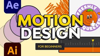 Motion Design for Beginners  Illustrator amp After Effects Animation Tutorial [upl. by Checani373]