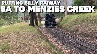 Back To Menzies  Puffing Billy Railway  8A Fire Patrol PBR Modellers Group Paradise Valley [upl. by Davita292]