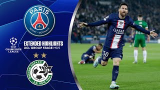 PSG vs Maccabi Haifa Extended Highlights  UCL Group Stage MD 5  CBS Sports Golazo [upl. by Collete]