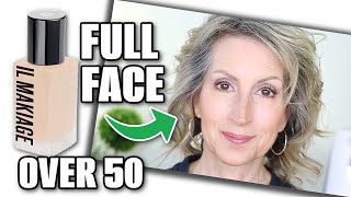 Il Makiage Full Face Makeup at 64  Is It for Mature Skin [upl. by Sofko388]