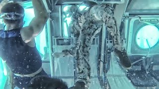 Helo Dunker • US Marines In The Underwater Egress Trainer [upl. by Toshiko]